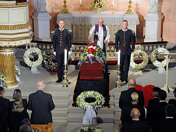 Funeral service for Princess Ragnhild - The Royal House of Norway