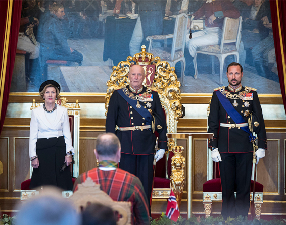 Stortingets åpning 2014