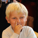 Prince Sverre Magnus on his first day of school (Photo: Sven Gjeruldsen, Det kongelige hoff)