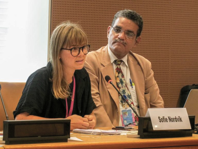 Sofie Nordvik is Norway’s youth delegate to the UN Climate Action Summit. Photo: Gjermund Øystese, Ministry of Foreign Affairs.