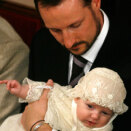 Prince Sverre Magnus with Crown Prince Haakon (Photo: Jon Eeg, Scanpix)
