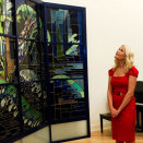 20 November: Crown Princess Mette-Marit officially opens the new Norwegian Seamen's Church in Miami. The Church is named after The Crown Prnicess. Here on a tour of the Church two days before the opening (Photo: Erlend Aas / Scanpix)