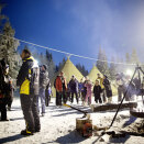 Crown Prince Haakon visiting Hemingseter Family Camp  (Photo: Kyrre Lien / Scanpix)