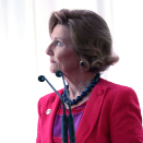 Queen Sonja presents her exhibition "Inspirational encounters". Photo: Lise Åserud, NTB scanpix