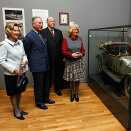 The 1/3-scale Cadillac Roadster, was a Christmas present for Crown Prince Olav of Norway from his grandmother Queen Alexandra of Great Britain in 1912 (Photo: Erlend Aas / Scanpix)
