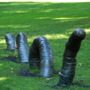 The Big Worm, designed by Nicklas Eskedal-Christophersen, Oliver Kristoffer Brækken, Julian Malachi Kumar Karpis and Kristoffer Bentzen-Lunder, Eikeli Primary School, 2018. Photo: Liv Osmundsen, the Royal Court