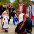 Dronning Sonja er til stede ved markeringen av Mindekirken i Minneapolis' 100-årsjubileum. Publisert 18.10.2022. Bildene er kun til redaksjonell bruk - ikke for salg, og kan benyttes fritt mot kreditering. Foto: Simen Løvberg Sund, Det kongelige hoff