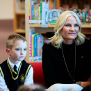 One of the children had the Swedish classic Karlsson-on-the-Roof as his favourite. Photo: Lise Åserud, NTB scanpix. 