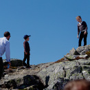 Crown Prince Haakon with Prince Sverre Mangnus and Princess Ingrid Alexandra (Photo: Stian Lysberg Solum / NTB scanpix)