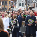 Langs Bryggen i Bergen. Foto: Sven Gj. Gjeruldsen, Det kongelige hoff