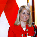 Crown Princess Mette-Marit speaking at the Central American meeting i Managua  (Photo: Lise Åserud, Scanpix)