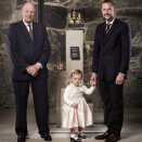 Kong Harald, Kronprins Haakon og Prinsesse Ingrid Alexandra 22. juni 2006, i anledning 100-årsjubileet for kroningen av Kong Haakon og Dronning Maud. Handoutbilde fra Det kongelige hoff. Bildet er kun til redaksjonell bruk - ikke for salg. Foto: Lasse Berre, Det kongelige hoff