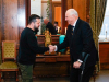 Ukrainas president i audiens