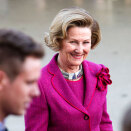Queen Sonja outside the Nobel Peace Centre (Photo: Erlend Aas / Scanpix)