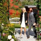 The Crown Prince and Crown Princess in Gjerstad (Photo: Gorm Kallestad / Scanpix)