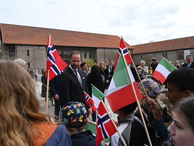 After the seminar, Trondheim Mayor Rita Ottervik invited the guests to a luncheon at the Archbishop’s Palace. Photo: Sven Gj. Gjeruldsen, The Royal Court