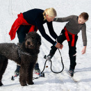 Princess Ingrid Alexandra with Milly Kakao  (Foto: Lise Åserud / Scanpix)