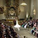 View of Oslo Cathedral during the ceremony (Photo: Tor Richardsen, Scanpix) 