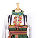 The finished bunad. Photo: Øivind Möller Bakken, The Royal Court