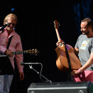 Lars Lillo-Stenberg was one of the artist on stage during the festival (Photo: Aleksander Andersen / NTB scanpix)