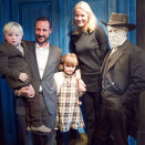 21 October: The Crown Prince and Crown Princess, with Princess Ingrid Alexandra and Prince Sverre Magnus open the exhibition "Nansen and I" at the Nobel Peace Centre (Photo: Heiko Junge / Scanpix)