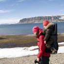 The Crown Prince and Crown Princess' family spent a few weeks on Svalbard - Spitsbergen, June 2008. Handout picture from The Royal Court on the occation og Princess Ingrid Alexandra turning five years old. For editorial use only - not for sale. Photo: Veronica Melå / Det Kongelige Hoff. Size: 2.26 Mb - 3000 x 1993 px.