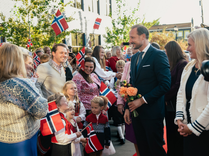 Crown Prince Haakon visits Minnesota, the state with the largest Norwegian-American population. Photo: Ola Vatn, The Royal Court