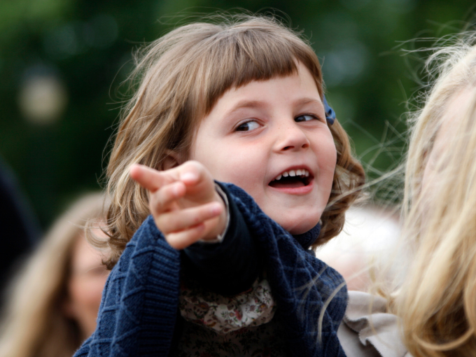 The Princess met members of the Norwegian Eco-Agents organisation (known as Miljøagentene in Norway) in the Palace Square in June 2009. Photo: Lise Åserud, NTB scanpix