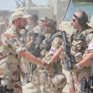 Crown Prince Haakon meets Norwegian soldiers serving in Afghanistan. Hand out picture from The Royal Court. For editorial use only - not for sale. Picture size: 5616 x 3744 px, 5,61 Mb (Photo: Norwegian Armed Forces) 