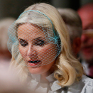 Kronprinsessen under gudstjenesten. Foto: Lise Åserud / NTB scanpix