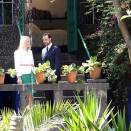The Crown Prince and Crown Princess visit the Frida Kahlo Museum in Mexico City (Photo: Lise Åserud, Scanpix)
