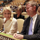 7 - 9 June: Crown Princess Mette-Marit attends the United Nations General Assembly High Level Meeting on AIDS, New York.  (Foto: UD/Scanpix)