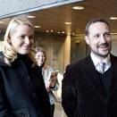 8 January: The Crown Prince and Crown Princess visit Asker City Hall (Photo: Gorm Kallestad, Scanpix)