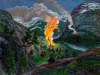 Nikolai Astrup: St. Hansbål