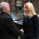 6 June: Crown Princess Mette-Marit visits the Center for Crisis Psychology in Bergen (Photo: Tor Erik H. Mathiesen / NTB scanpix)
