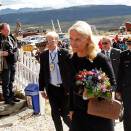 Crown Princess Mette-Marit at the Folldal Mines (Photo: Lise Åserud / Scanpix).