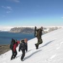 The Crown Prince and Crown Princess' family spent a few weeks on Svalbard - Spitsbergen, June 2008. Handout picture from The Royal Court on the occation og Princess Ingrid Alexandra turning five years old. For editorial use only - not for sale. Photo: Veronica Melå / Det Kongelige Hoff. Size: 1.36 Mb - 3000 x 1993 px.
