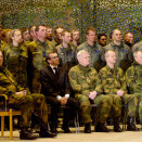 18 March: The King attends the memorial ceremony at Evenes Airbase after the plane crash at Kebnekaise (Photo: Stian Lysberg Solum / Scanpix)