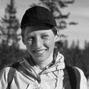 Prrince Harald takes part in the school ski race with his class at Smestad primary school 1949. (NTB arkivfoto / Scanpix)