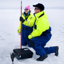 Photography on the ice  (Photo: Veronica Melå, The Royal Court)
