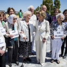 The King and Queen met the leader as well as other Grandmothers of the Plaza de Mayo. Photo: Heiko Junge / NTB scanpix