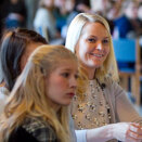 2 February: The Crown Princess attends the Youth's City Council at Oslo Town Hall 