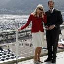 The Crown Prince and Crown Princess visit EUKOR shipping line (Photo: Lise Åserud, Scanpix)