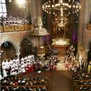 At 12 there was a celebration service in the Trefolighet church in Oslo (Photo: Håkon Mosvold Larsen, Scanpix)