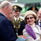 The King and Queen visited the market in Glomfjord (Photo: Knut Falch, Scanpix)