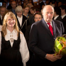 16. januar: Kong Harald er til stede ved markeringen av Norges yngste universitet: Norges veterinærhøgskole og Universitetet for miljø- og biovitenskap slås sammen til Norges miljø- og biovitenskapelige universitet (Foto: Håkon Sparre, NMBU)