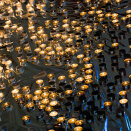 23 July: Saturday evening - Lighting of candles in Oslo Cathedral after the bombing of the Goverment quarter and the tragedy at Utøya (Photo: Vegard Grøtt / Scanpix)