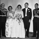 With King Olav, Princess Ragnhild and Crown Prince Harald. Photo: NTB Scanpix