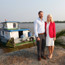 The last press meeting of the visit. Photo: Lise Åserud, NTB scanpix