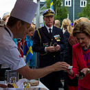 Norwegian salmon, served Swedish style (Photo: Stella Pictures)